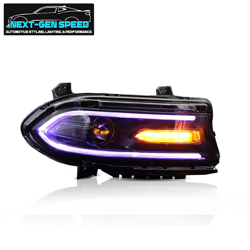 2015 - 24 Prebuilt RGB LED Projector Headlights (Color Changing/Bluetooth) | SRT/RT/GT/SXT)