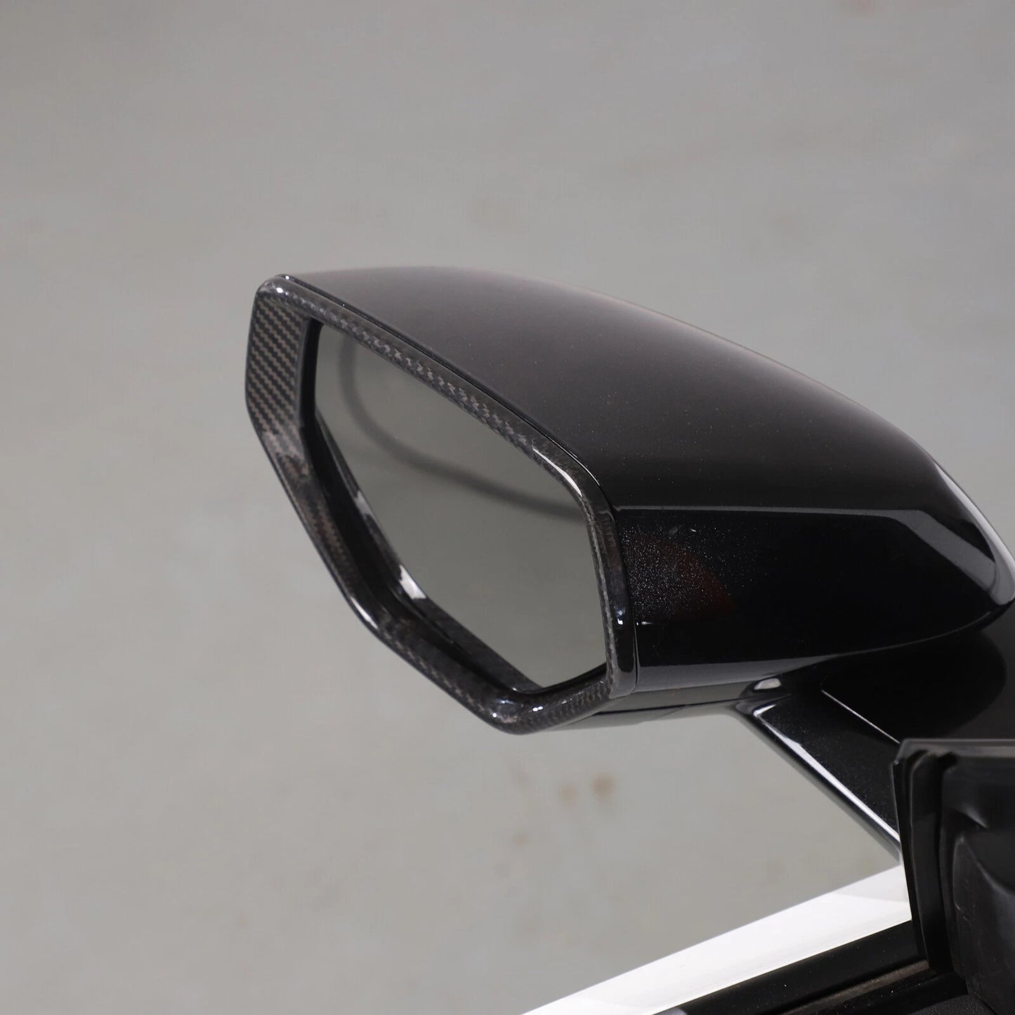 C8 Corvette Carbon Fiber Side Mirrors Frame Trim