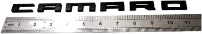 2010 - 24 Camaro Blacked Out Fender Side Emblem Badge