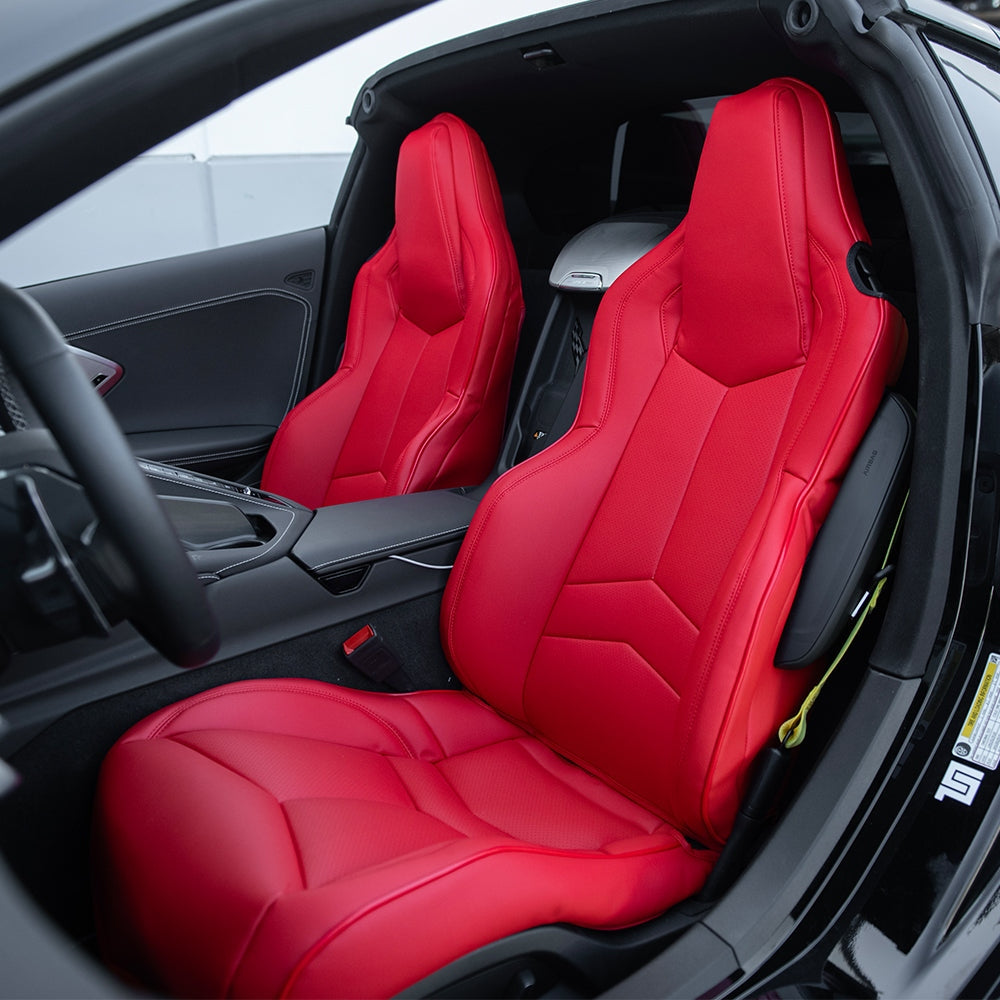 C8 Corvette GT1 Custom Leather Seat Covers