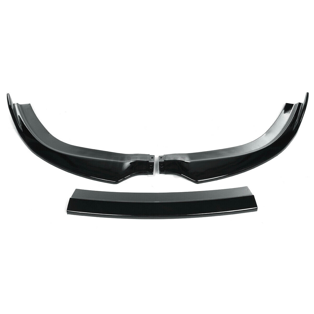 2012 - 14 Chrysler 300 SRT 3PC Front Splitter Lip (Gloss Black/Unpainted)