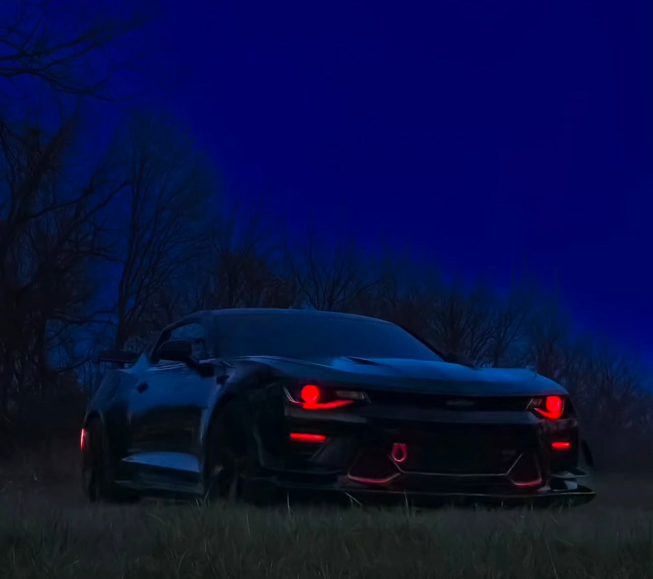 2016 - 18 Camaro Prebuilt Color Changing Headlights | Flowseries/RGB | Halo Ring | Demon Eye image 13