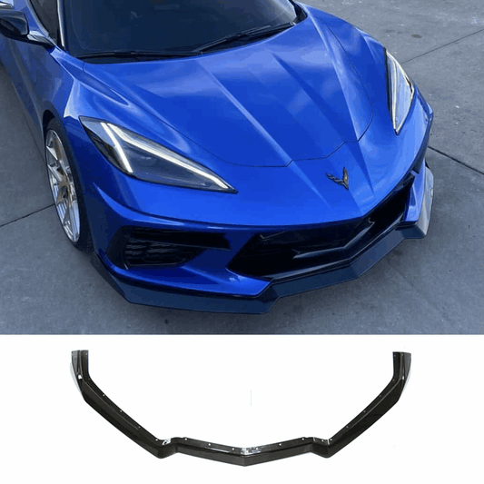 C8 Corvette Stingray 5VM Front Splitter Lip ( 2-Piece Version)