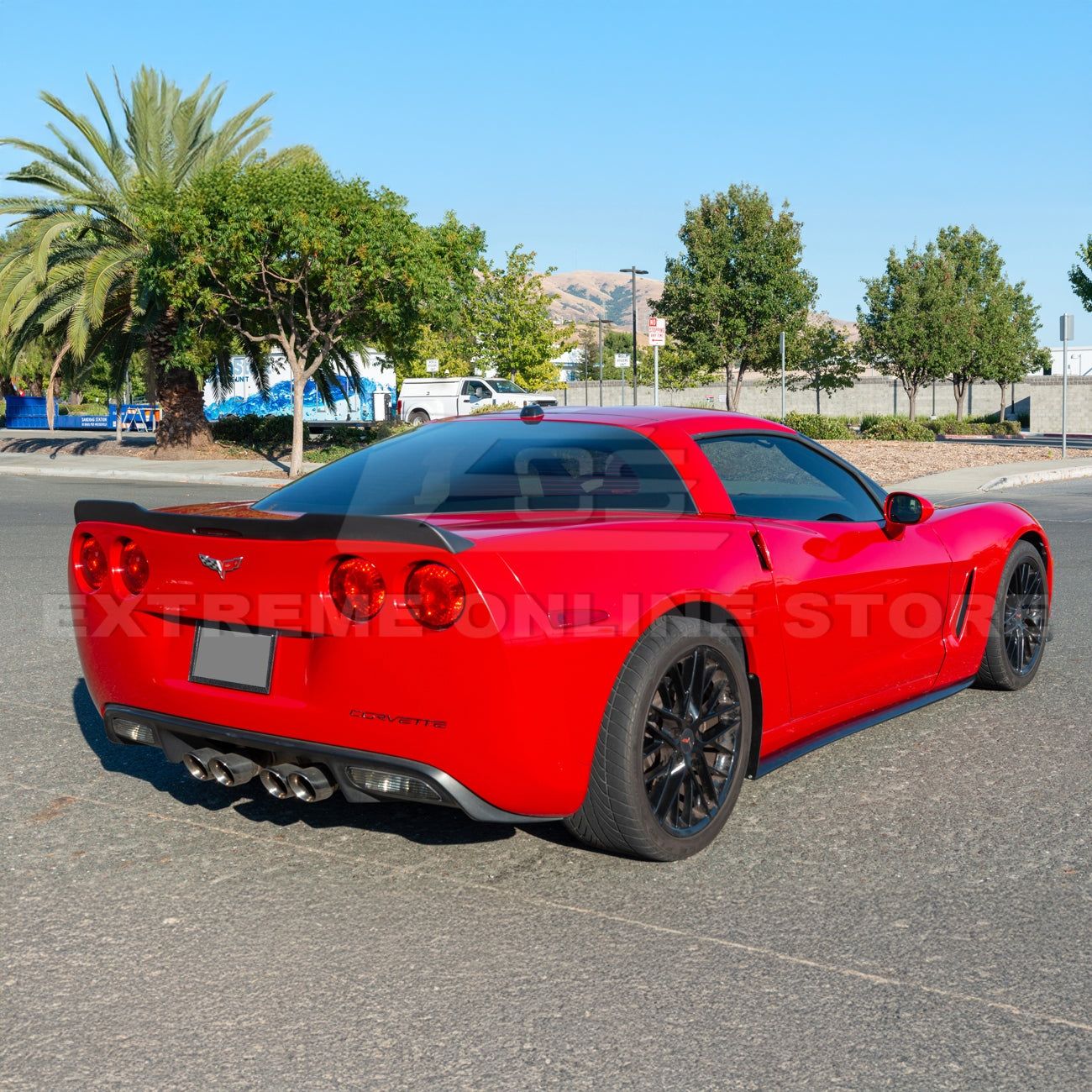 2005 - 13 C6 Corvette ZR1 Extended Rear Trunk Spoiler
