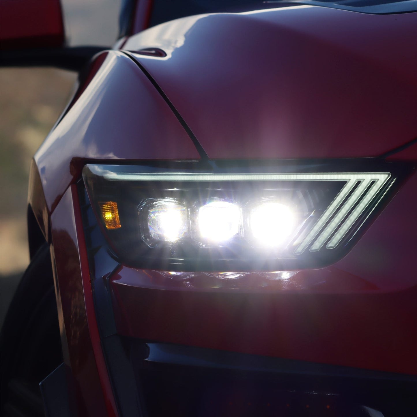2015 - 20 Mustang / Shelby GT350 GT500 NOVA-Series LED Projector Headlights