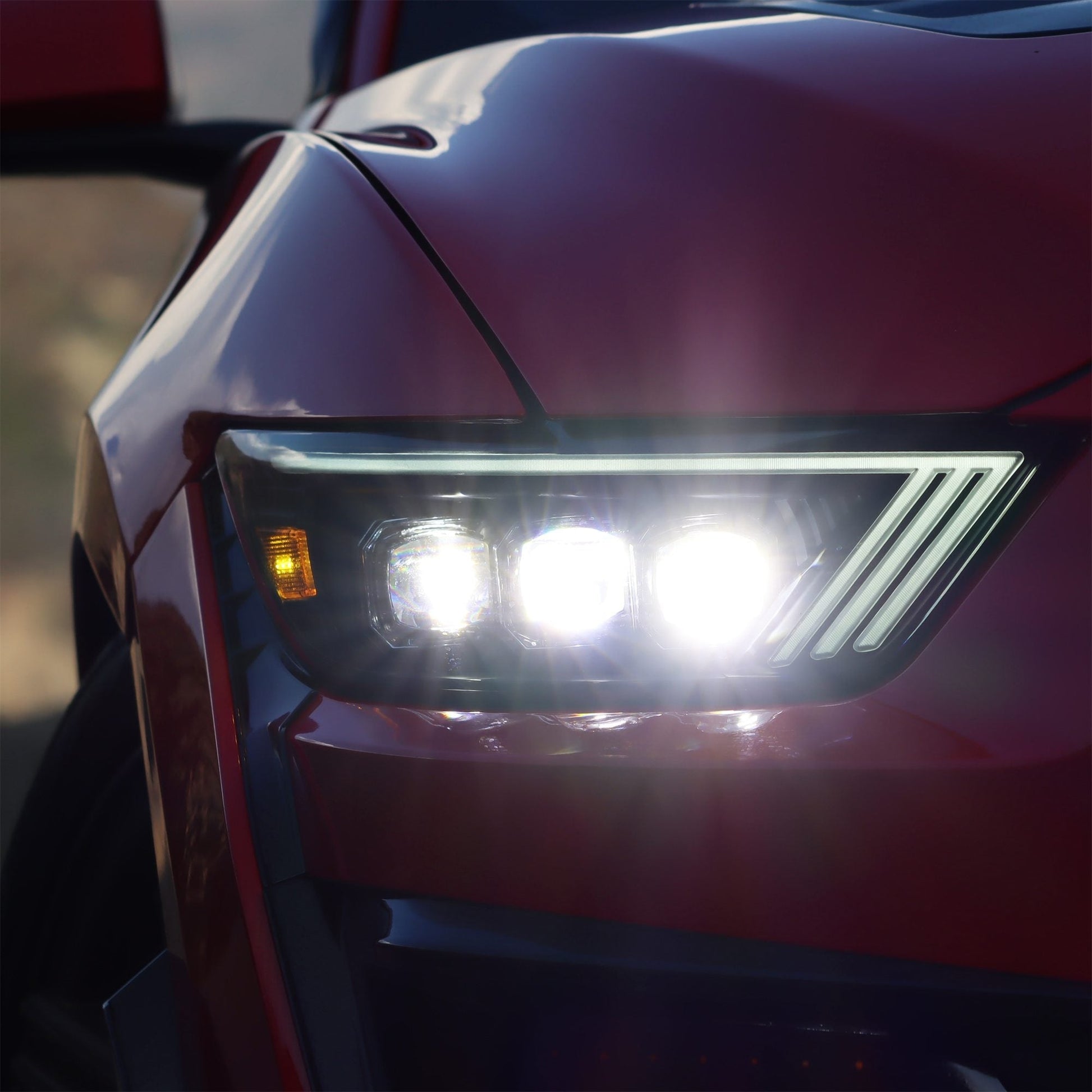 2015 - 20 Mustang / Shelby GT350 GT500 NOVA-Series LED Projector Headlights