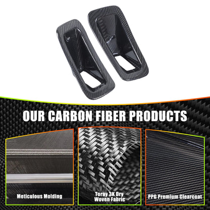 C8 Corvette Real Carbon Fiber Seat Belt Trim Cover | Stingray / Z06