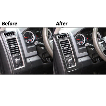 2016 - 18 Dodge Ram Carbon Fiber Side Vent Overlay Kit | Next-Gen Carbon
