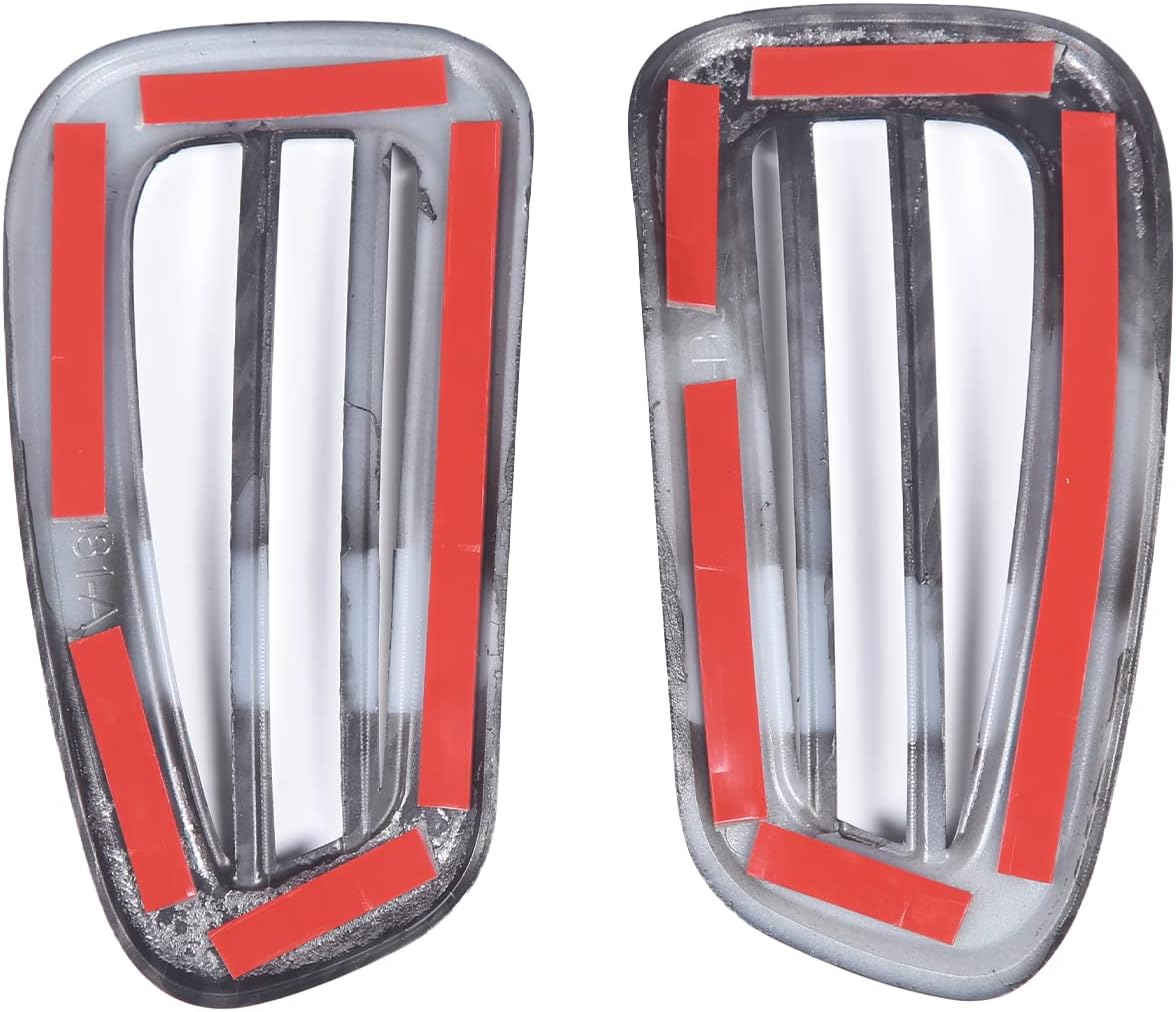 C8 Corvette Hydro-Carbon Fiber Side Vent Defogger Trim Covers