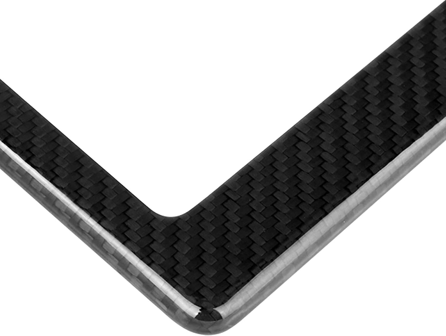 Vehicle Carbon Fiber License Plate Frame