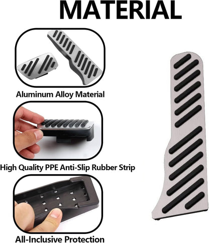 2016 - 24 Camaro Aluminum Gas and Brake Pedal Covers | Next-Gen Speed