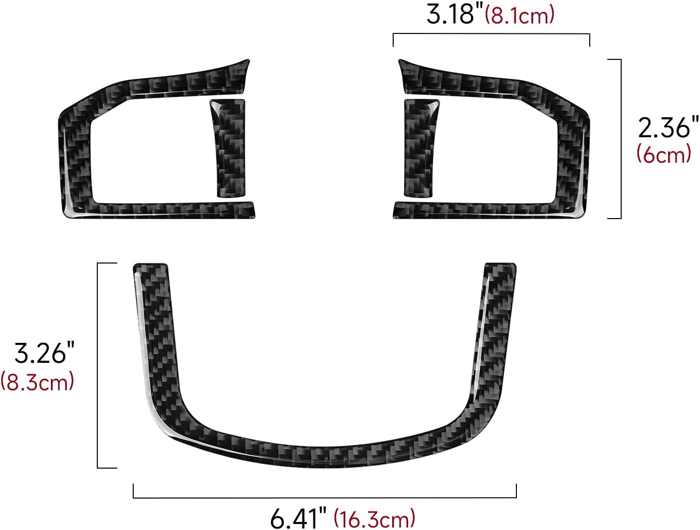 2015 - 20 Ford F150 Carbon Fiber Steering Trim Cover Kit | Next-Gen Carbon