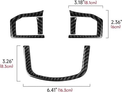 2015 - 20 Ford F150 Carbon Fiber Steering Trim Cover Kit | Next-Gen Carbon