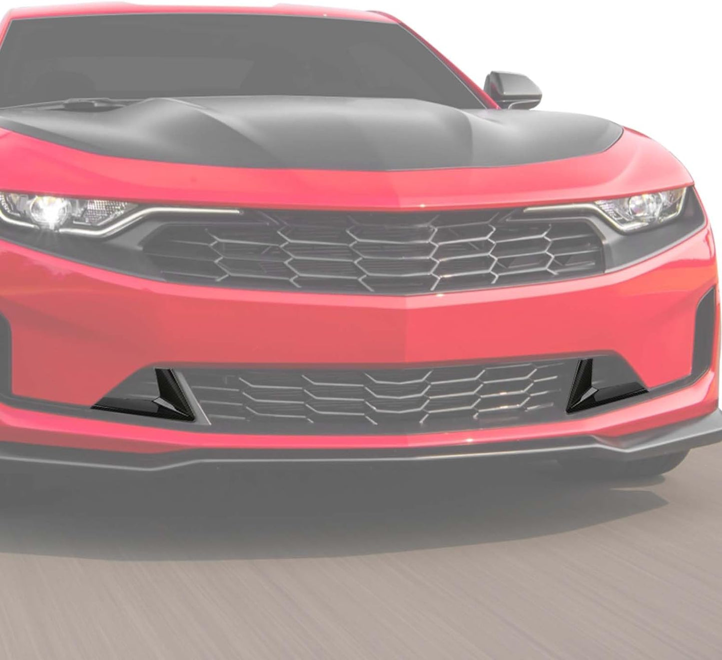 2019 - 24 Camaro LT/RS/LT1 ABS Carbon Fiber Front Grille Trim Inserts