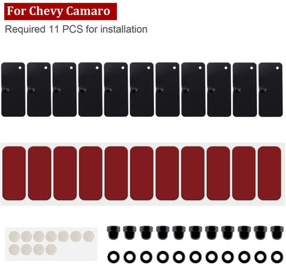 Rear Window Louver Hardware Kit