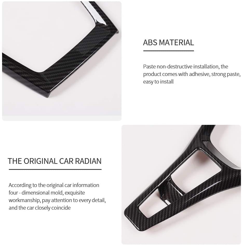 2016 - 24 Camaro Carbon Fiber Look Shifter Gearbox Trim Cover