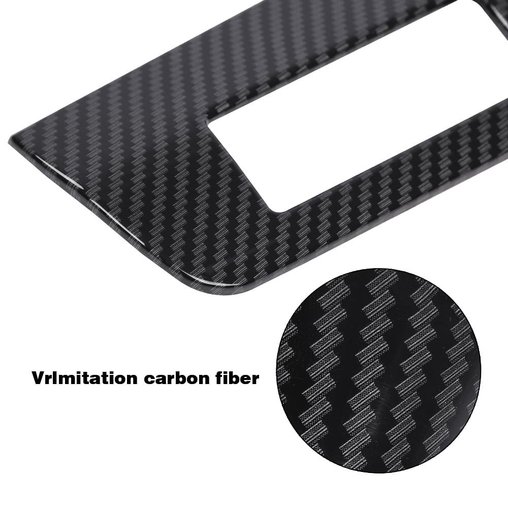 C8 Corvette Hydro-Carbon Fiber HUD Control Trim