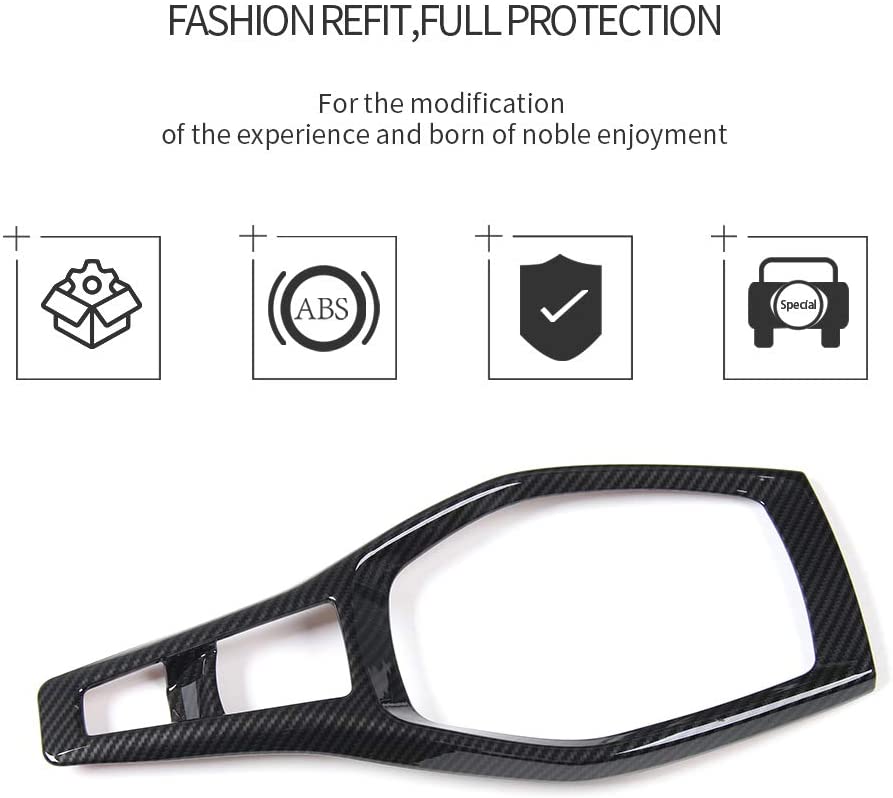 2016 - 24 Camaro Carbon Fiber Look Shifter Gearbox Trim Cover