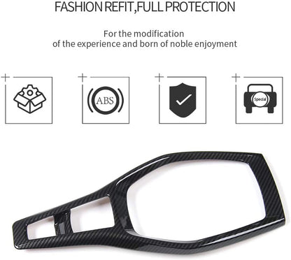 2016 - 24 Camaro Carbon Fiber Look Shifter Gearbox Trim Cover