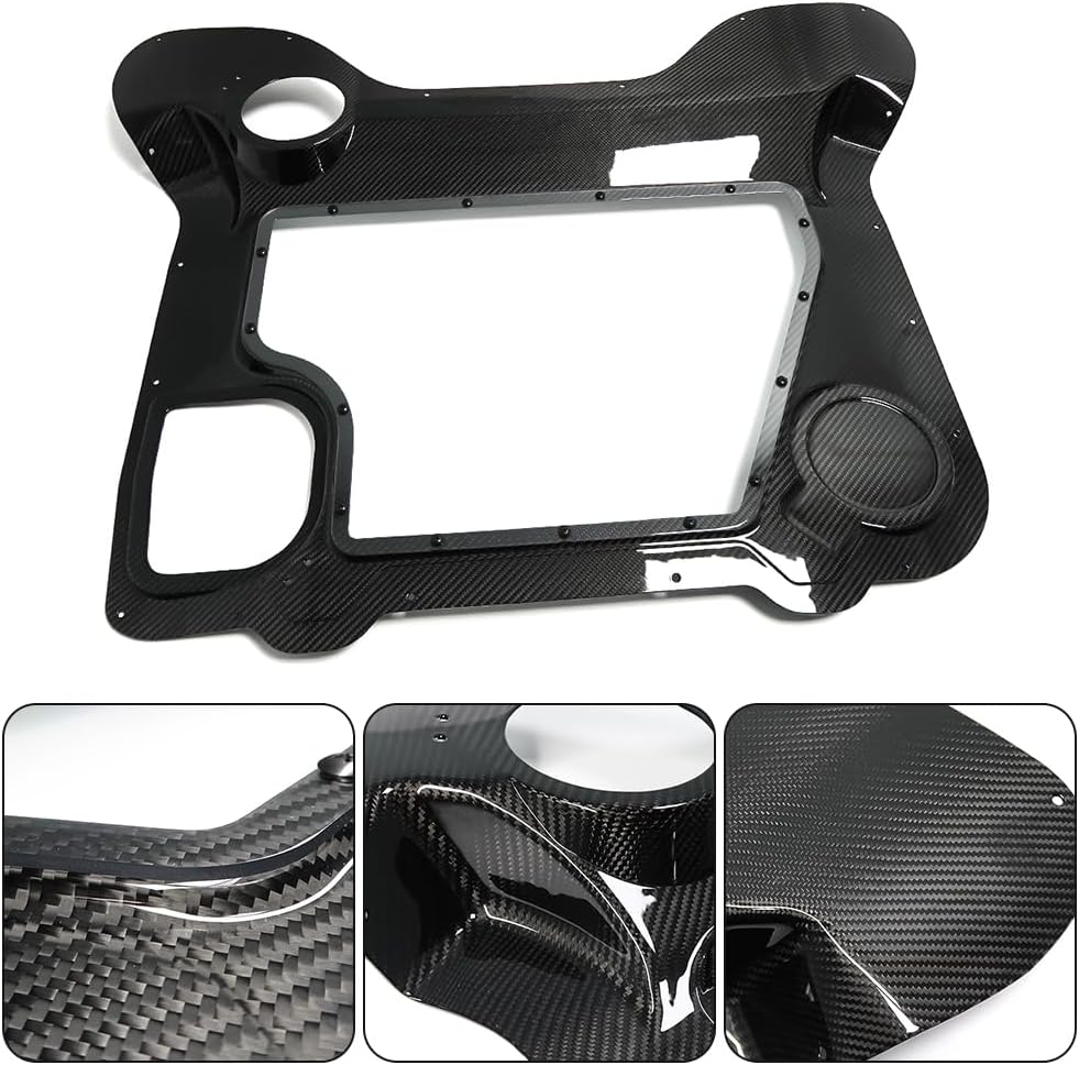 C8 Corvette HTC Convertible Clear Carbon Fiber Engine Bay Panel Cover