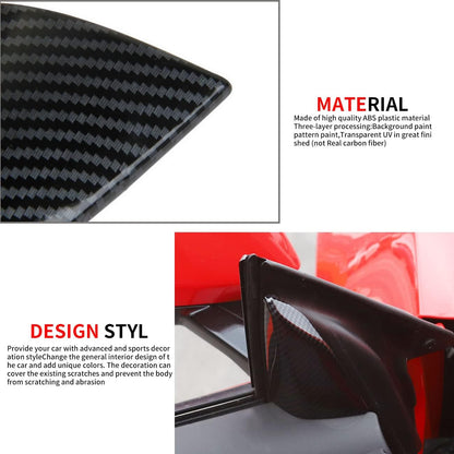 C8 Corvette Hydro-Carbon Fiber Interior A-Pillar Cover