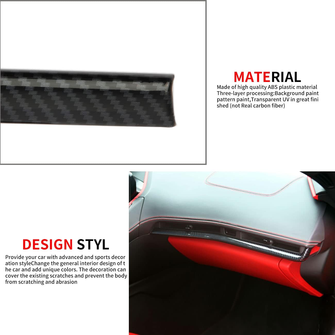 C8 Corvette Hydro-Carbon Fiber Interior Kit | Next-Gen Speed