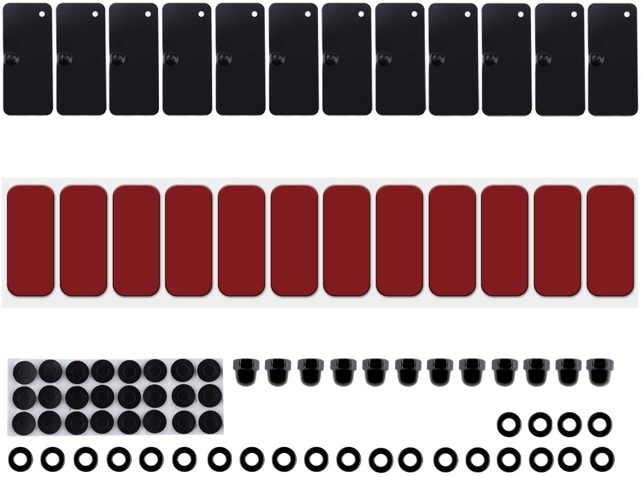 Rear Window Louver Hardware Kit