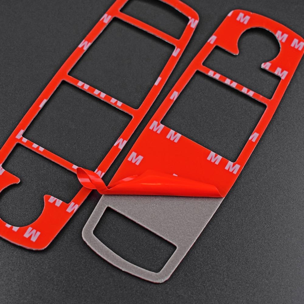 2016 - 18 Dodge Ram Carbon Fiber Window Switch Panel Overlays | Next-Gen Carbon
