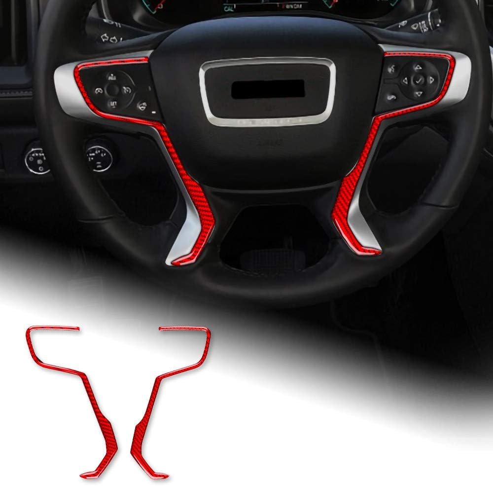 2015 - 20 Canyon Carbon Fiber Steering Wheel Trim Kit | Next-Gen Carbon