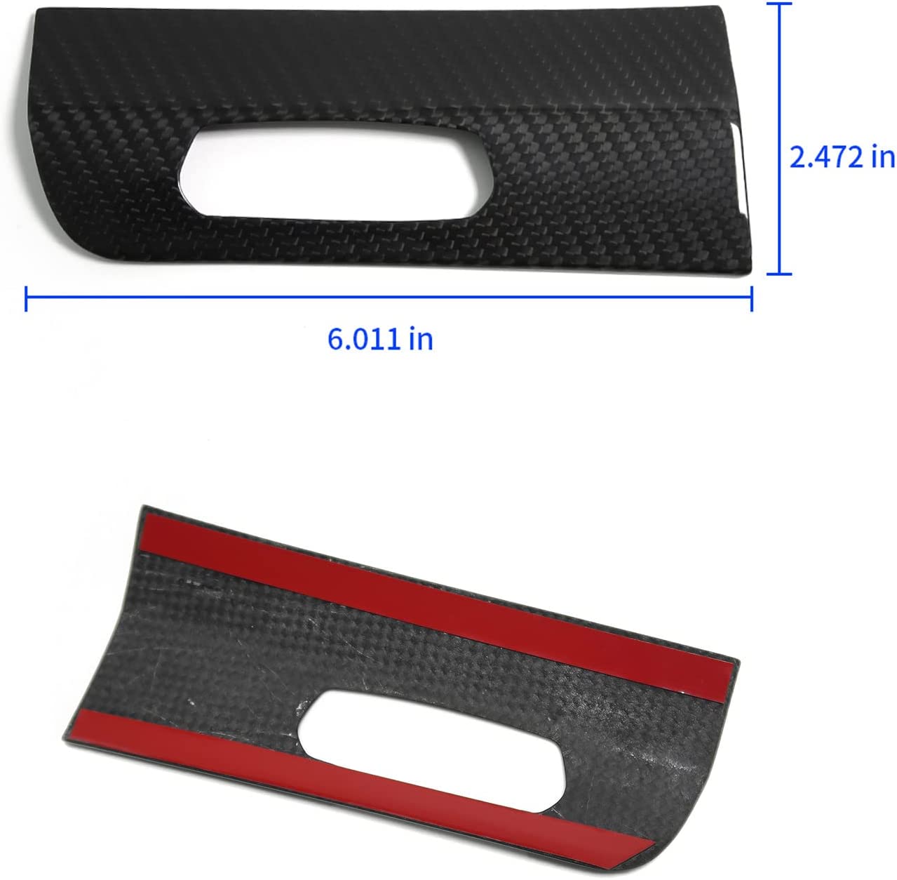 C8 Corvette Carbon Fiber HUD Control Trim Cover | Next-Gen Carbon