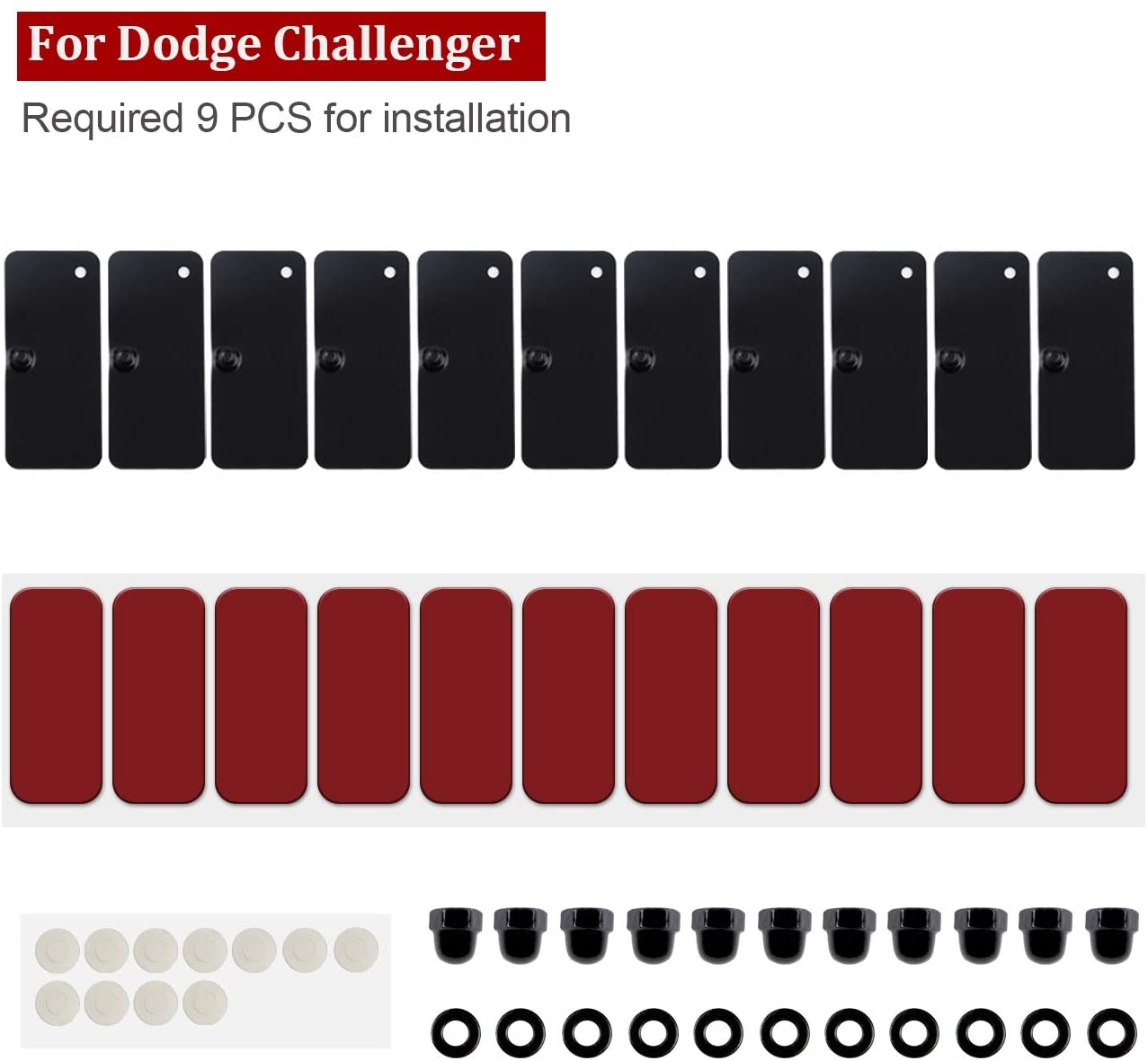 Rear Window Louver Hardware Kit