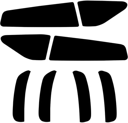 2015 - 24 Dodge Charger Precut Tail Light &amp; Side Marker Tint