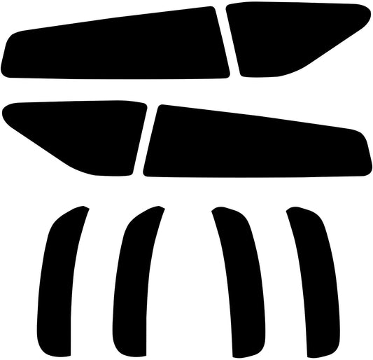 2015 - 24 Dodge Charger Precut Tail Light &amp; Side Marker Tint