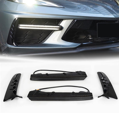 C8 Corvette Stingray Front LED Daytime Running Lights