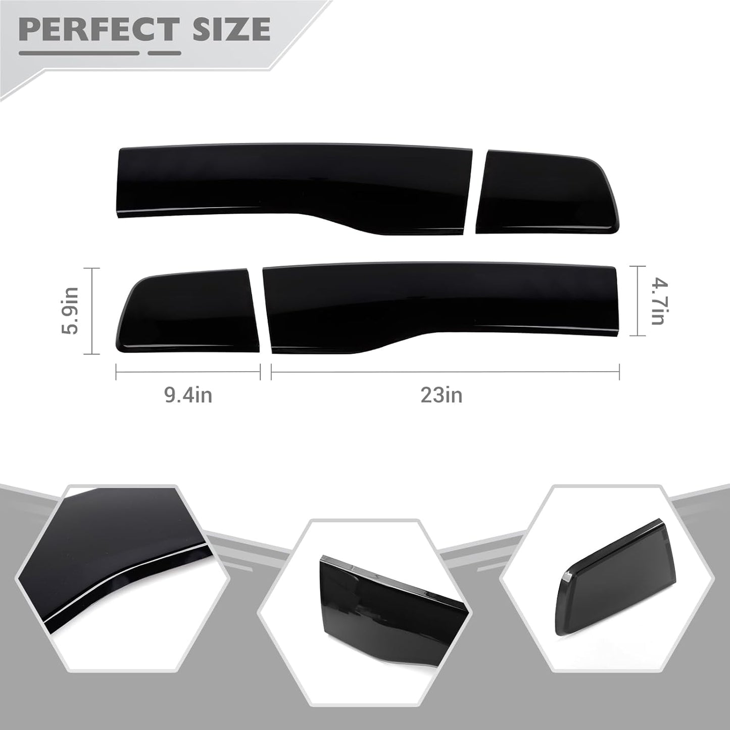 2011 - 14 Charger Smoked Tail Light Tint