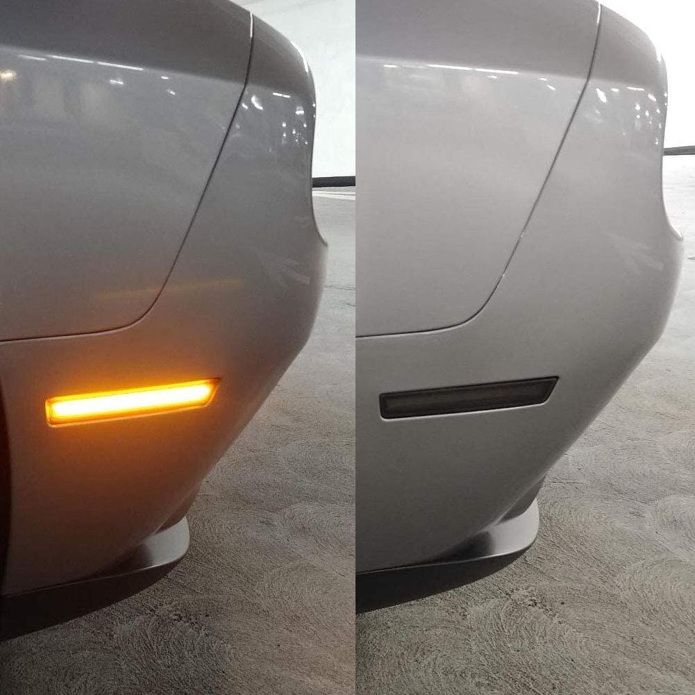 2008 - 14 Dodge Challenger Smoked LED Side Markers