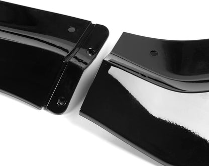 2020 - 23 Charger Widebody Gloss Black Front Bumper Lip 4PC