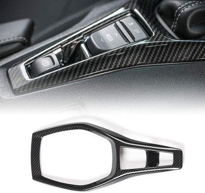 2016 - 24 Camaro Carbon Fiber Look Shifter Gearbox Trim Cover