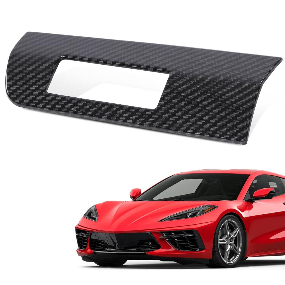 C8 Corvette Hydro-Carbon Fiber HUD Control Trim