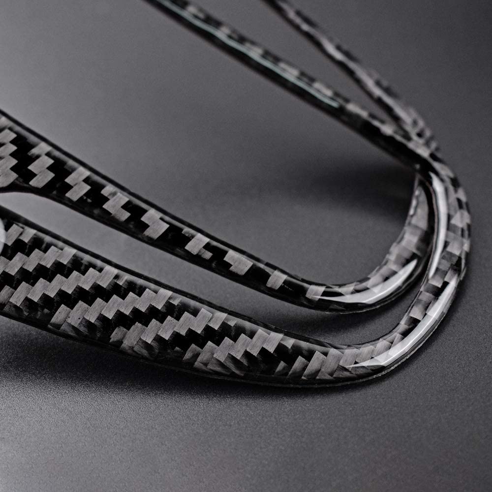 2010 - 15 5th Gen Camaro Carbon Fiber Rear-View Mirror Trim Overlay | Next-Gen Carbon