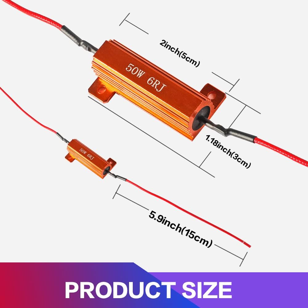 50 Watt LED Resistor Replacement Kit