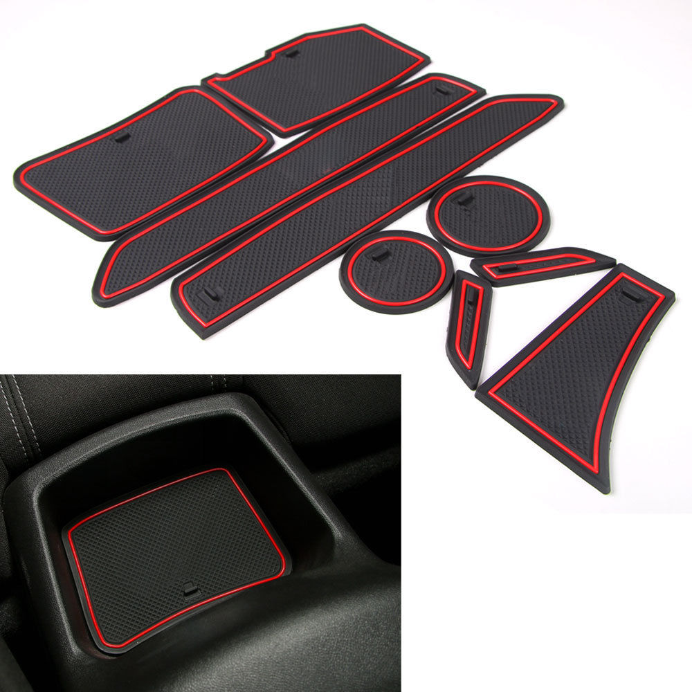 2016 - 24 Camaro Interior Non-Slip Rubber Mats (9 PC) image 3