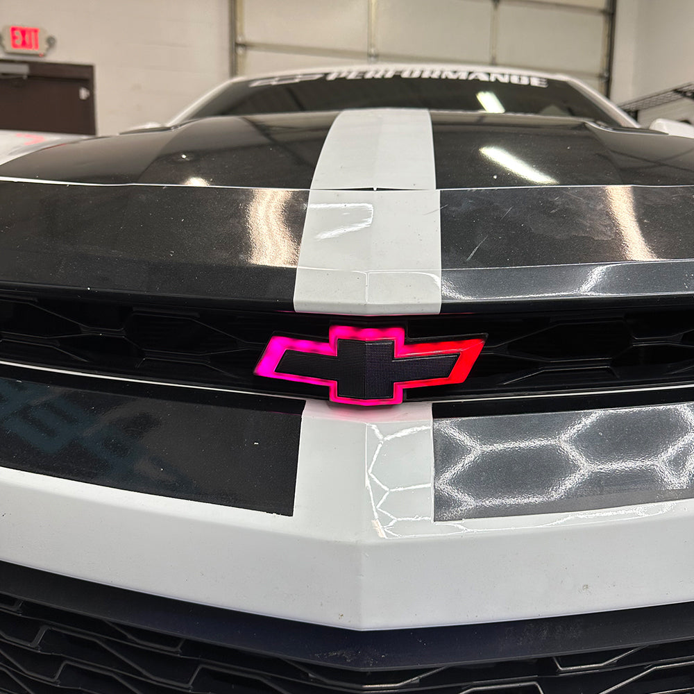 2016 - 24 Camaro Front RGB Flow Glowtie Emblem
