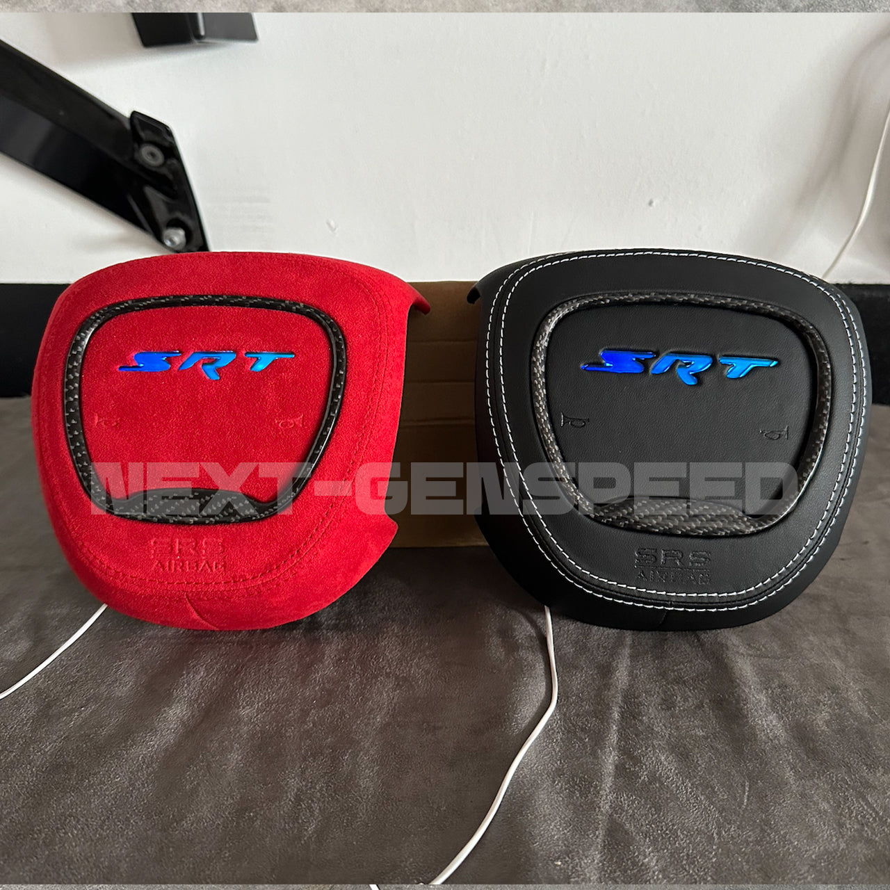 Dodge Charger/Challenger SRT RGB LED Customizable Steering Wheel Airbag Cover