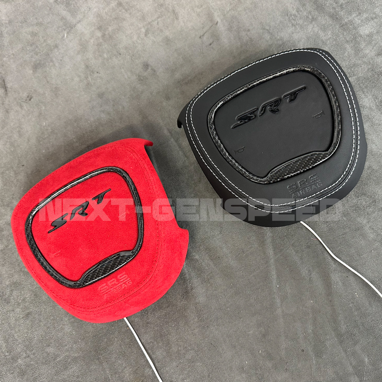 Dodge Charger/Challenger SRT RGB LED Customizable Steering Wheel Airbag Cover
