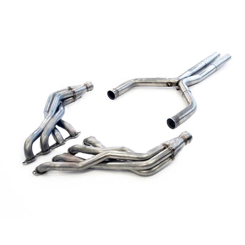 2016 - 24 Camaro SS/LT1 2.00" Stainless Steel Long Tube Headers &amp;3" Stainless Steel Catted X-Pipe