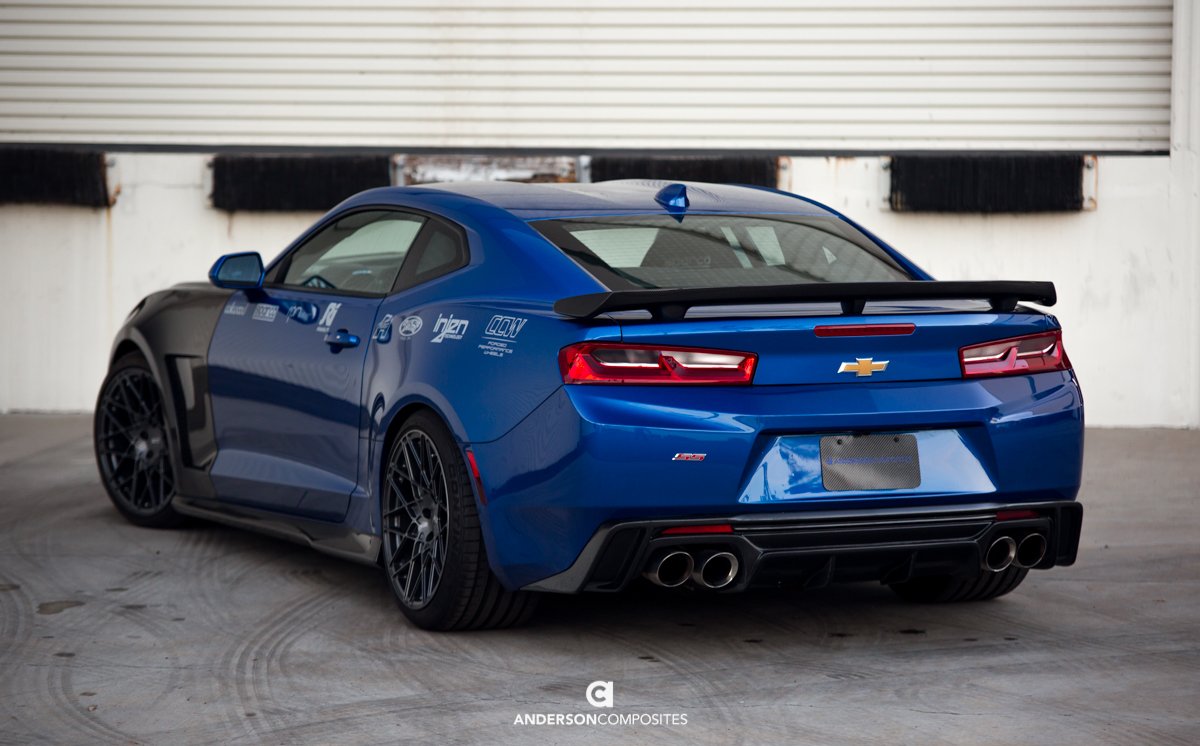 2016 - 24 6th Gen Camaro ZL1 Style Carbon Fiber Spoiler | Anderson Composites
