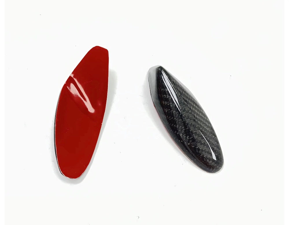 C8 Corvette Stingray Spoiler Hole Fin Covers image 3