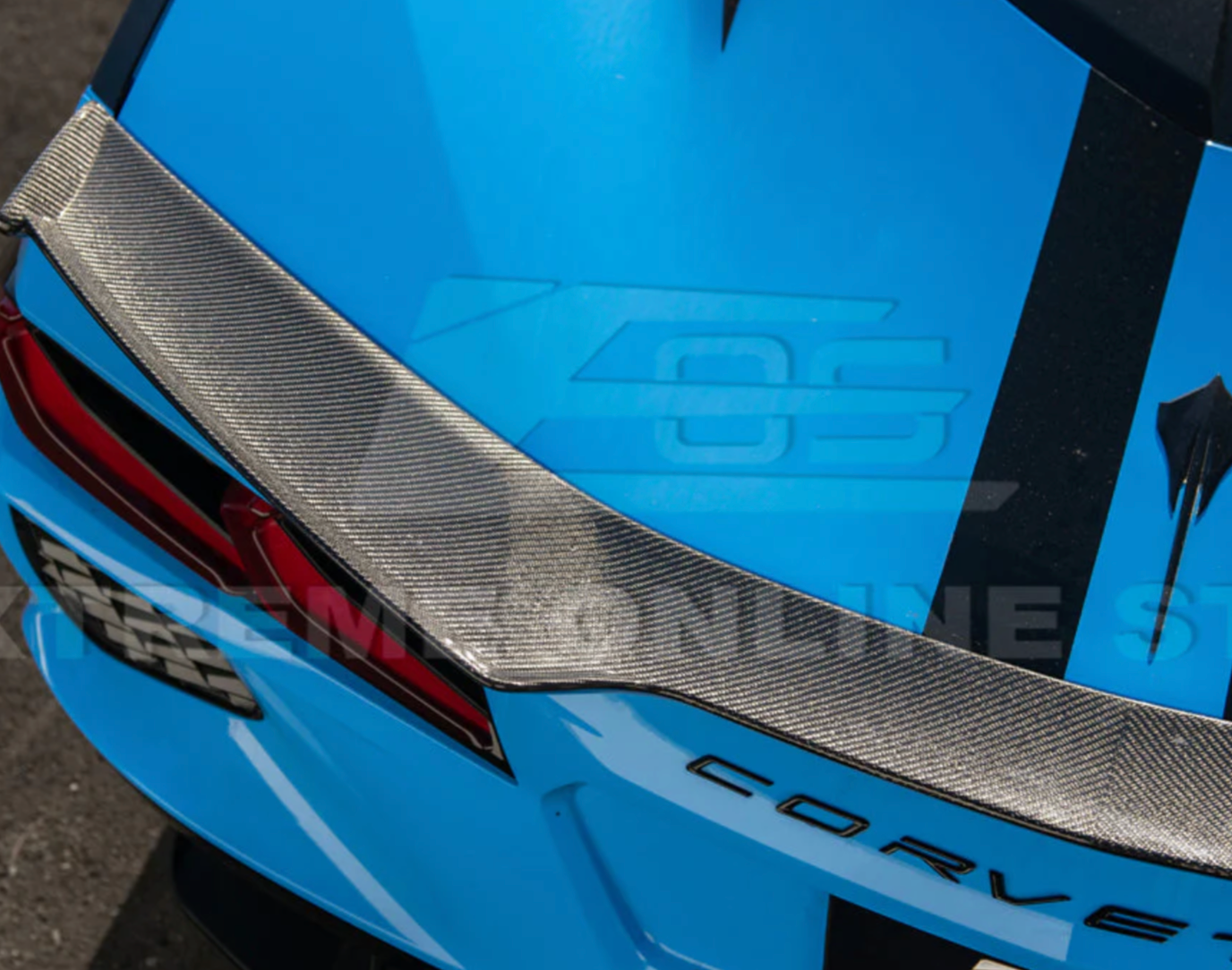 C8 Corvette Z06 Rear Spoiler for Stingray image 8