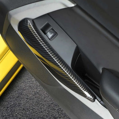 2016 - 24 Camaro ABS Door Knee Bolster Trim Kit | Carbon, Red, Blue, Yellow
